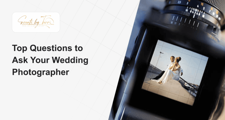 Top Questions to Ask Your Wedding Photographer