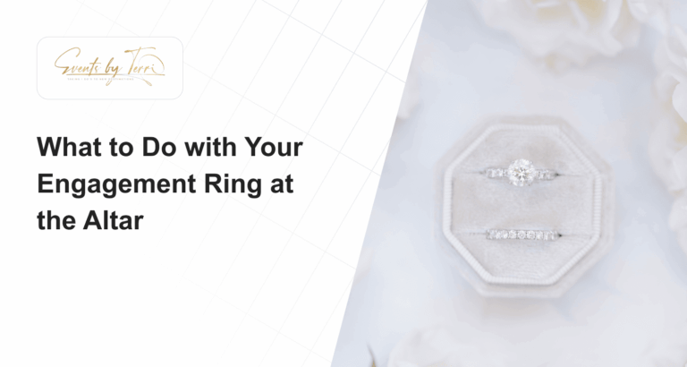 What to Do with Your Engagement Ring at the Altar