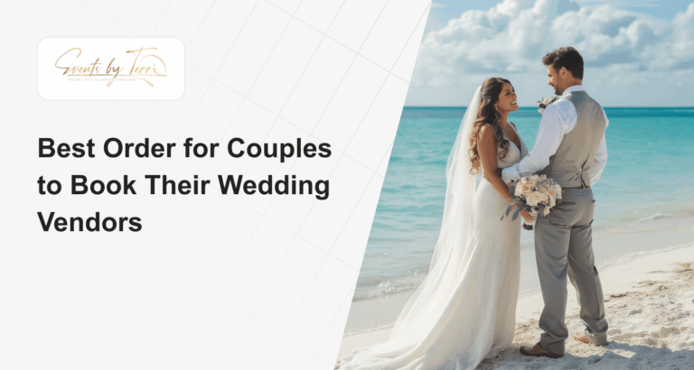 Best Order for Couples to Book Their Wedding Vendors