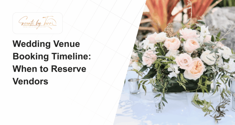 Wedding Venue Booking Timeline